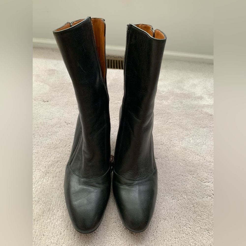 Aquatalia Black Heeled Boots size 9.5 - Picture 11 of 11